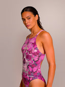Costume intero donna da allenamento IBIZA 242I - Teschio farfalla