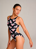 Costume intero donna da allenamento PINUP 404P - Porky'S