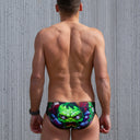 Slip da nuoto uomo da allenamento H2Otto 273H - Teschio Pietra