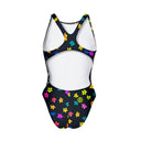 Costume intero bambina da allenamento Pinup 456PF - Eclipse