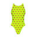 Costume intero bambina da allenamento PINUP 560PF Angioletti, vista frontale
