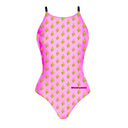 Bañador entero mujer para entrenamiento IBIZA 246IF - Banana