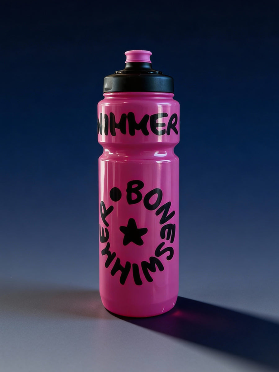 Borraccia Sport 750 Ml — BONESWIMMER Fucsia Logo Nero