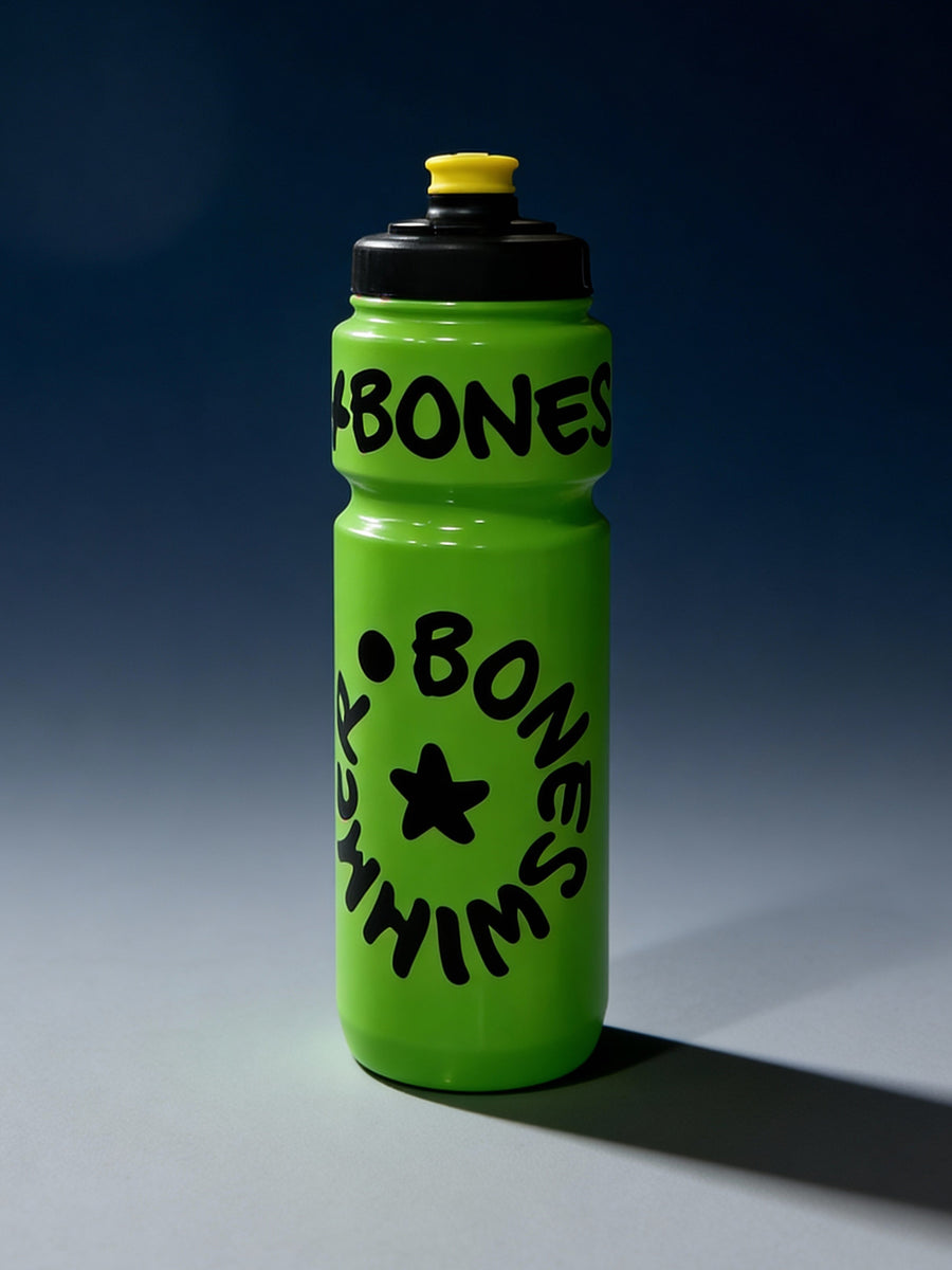 Borraccia Sport 750 Ml — BONESWIMMER Verde Logo Nero