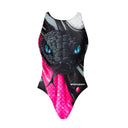 Costume intero bambina da allenamento Pinup 513P - Snake