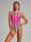 Costume intero donna da allenamento Pinup 536PF - Baddie