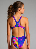 Costume intero bambina da allenamento Pinup 529PF - Rooster