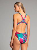 Costume intero donna da allenamento Pinup 544PF - Wonderland