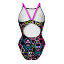 Costume intero donna da allenamento Ibiza 240IF - Skull tribe
