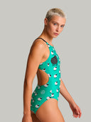 Bañador entero mujer para entrenamiento IBIZA 248IF - Oveja negra