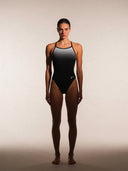 Costume intero donna da allenamento NEW YORK 003N - Nero