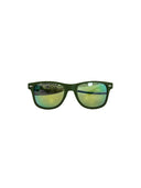 Occhiali da sole modello Waifarer - Verde militare specchio gold yellow