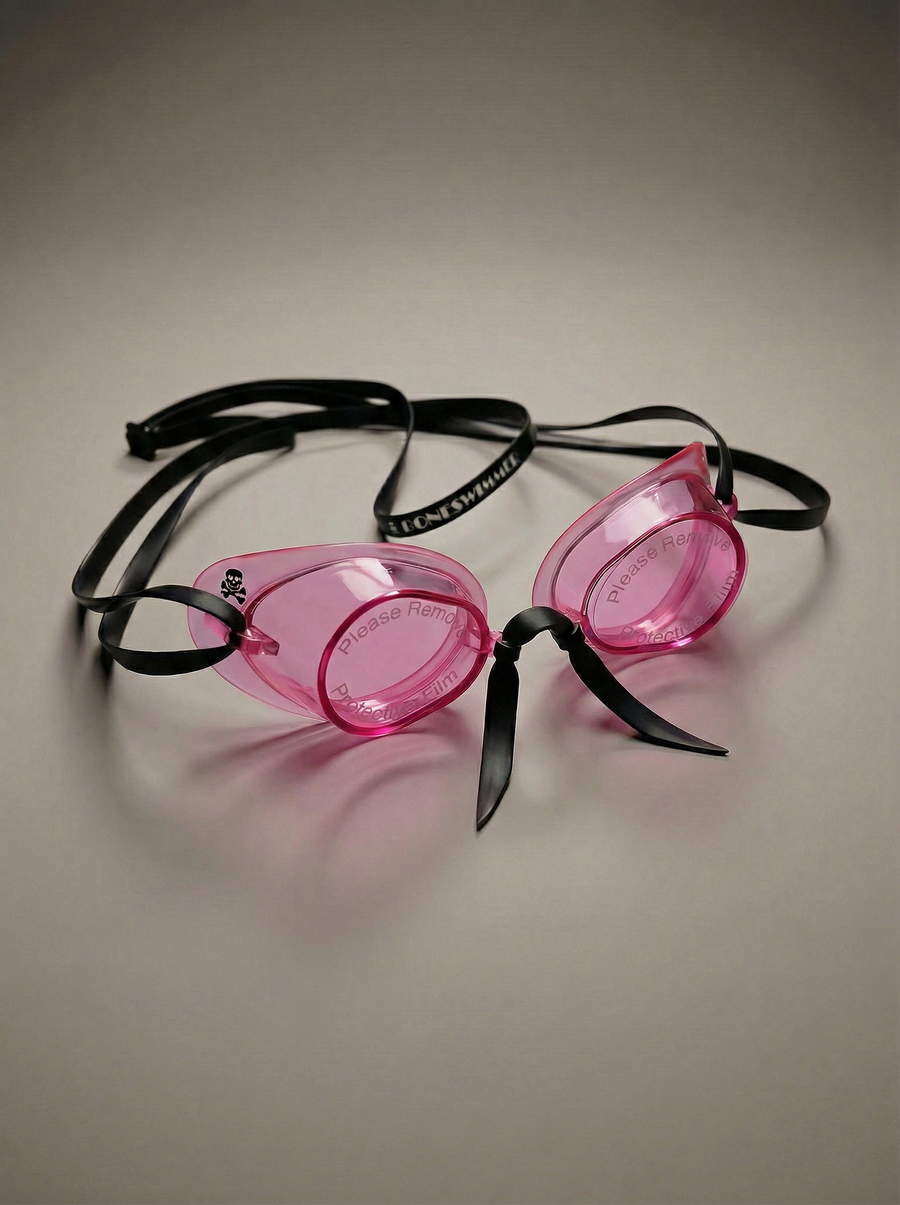 Occhialini Svedesi con silicone Soft Frame — Rosa chiaro
