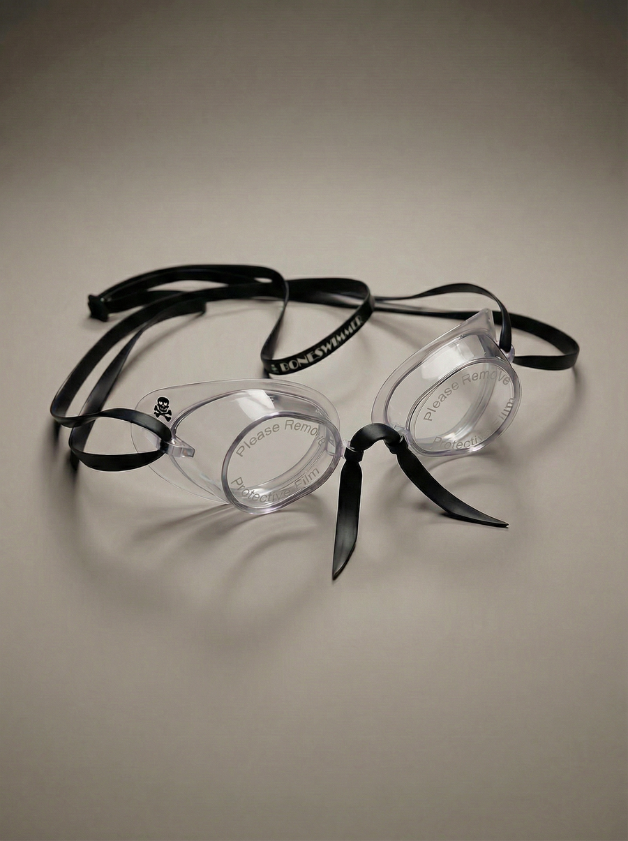Occhialini Svedesi con silicone Soft Frame — Trasparente