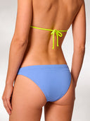 Slip bikini donna da mare Papeete L01PA - Indaco, vista posteriore