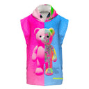 Poncho bimbo in microfibra 58POF - Pinkbone