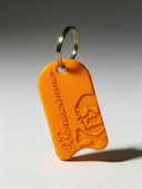 Portachiavi BONESWIMMER 3D - Tavoletta Arancio