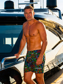 Boxer mare uomo Samoa N029SMF - Skull tribe, dettaglio del modello