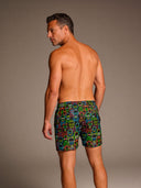 Boxer mare uomo Samoa N029SMF - Skull tribe, dettaglio indossato