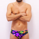 Slip da nuoto uomo da allenamento H2Otto 326HF - Violipto