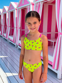 Bikini bambina da mare Waikiki L034WAF - Ciliegie, vista frontale