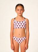 Bikini bambina da mare Waikiki L032WA - Fiore, vista frontale