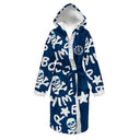 Accappatoio Bimbo - 25AC Navy Logo Bianco