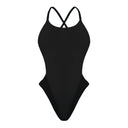Costume intero donna da mare Alte - Total Black