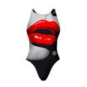 Costume intero bambina da allenamento PINUP 377P - Lips