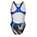 Costume intero donna da allenamento Pinup 332P - Teschio Guerriera