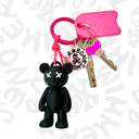 Teddy Psycho Charm - Nero + Rosa