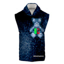 Poncho bimbo in microfibra 62PO - Training, vista frontale - BONESWIMMER