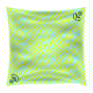 SCARF L ZEBRA AZZ - A002FU