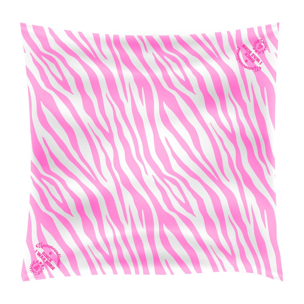 SCARF L ZEBRA PINK - A001FUF